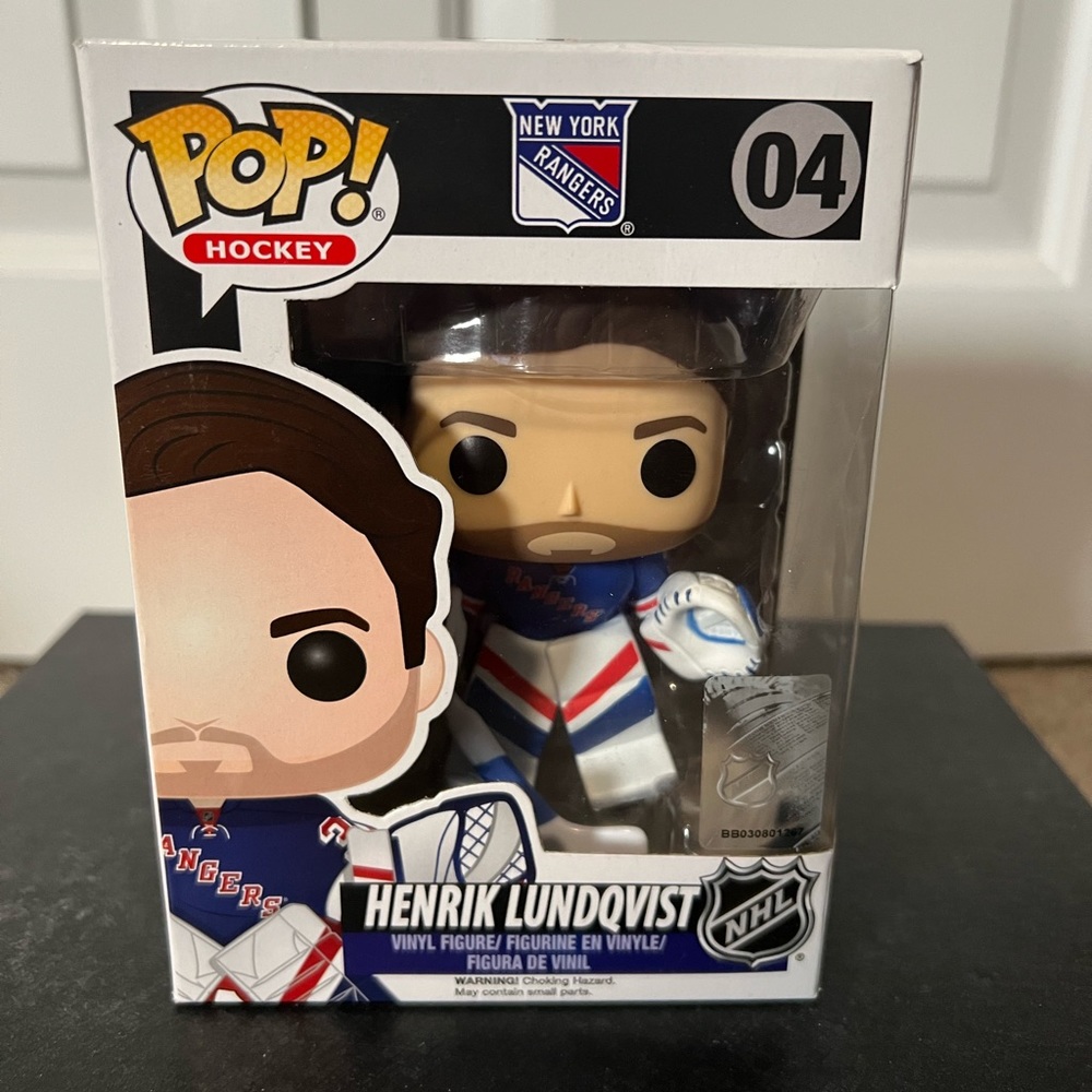 Henrik Lundqvist New York Rangers NHL Funko Pop